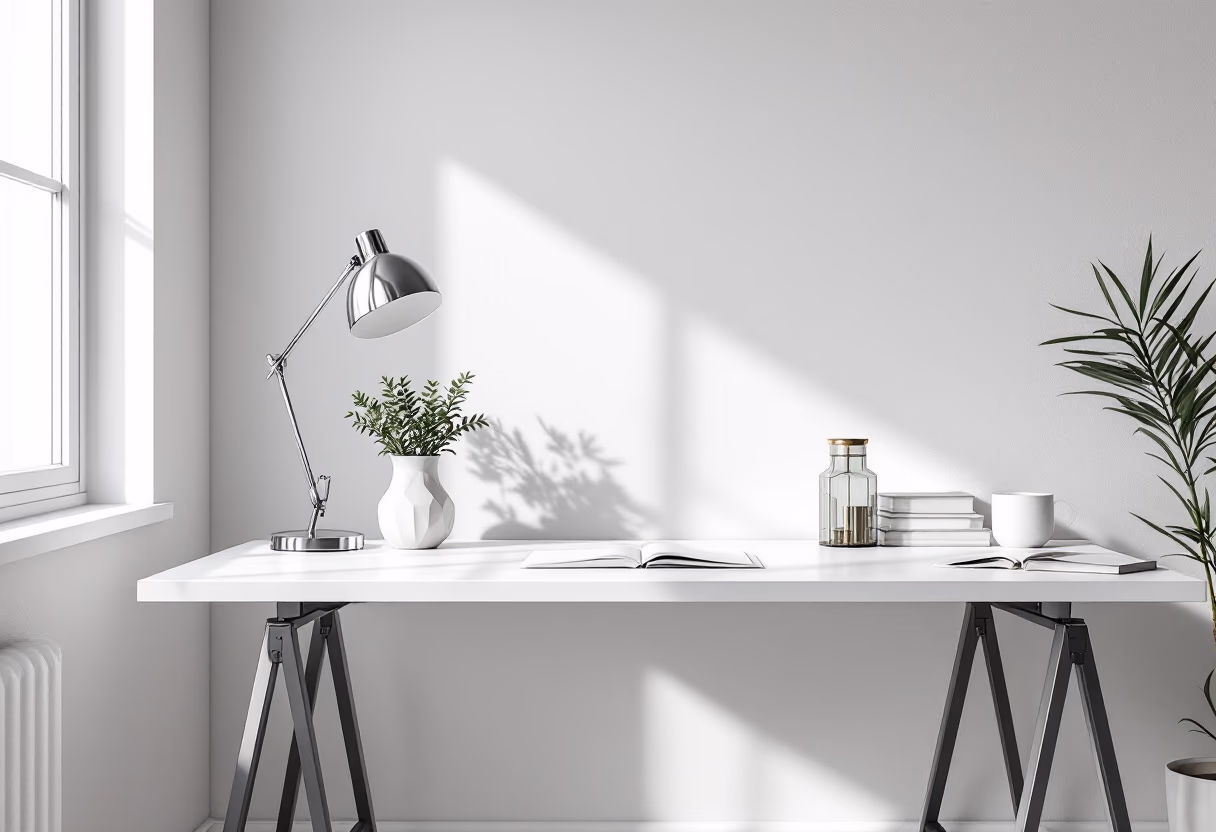 clean and crisp work area